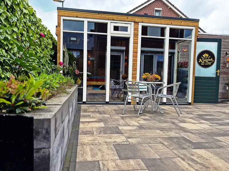 Terras en entree