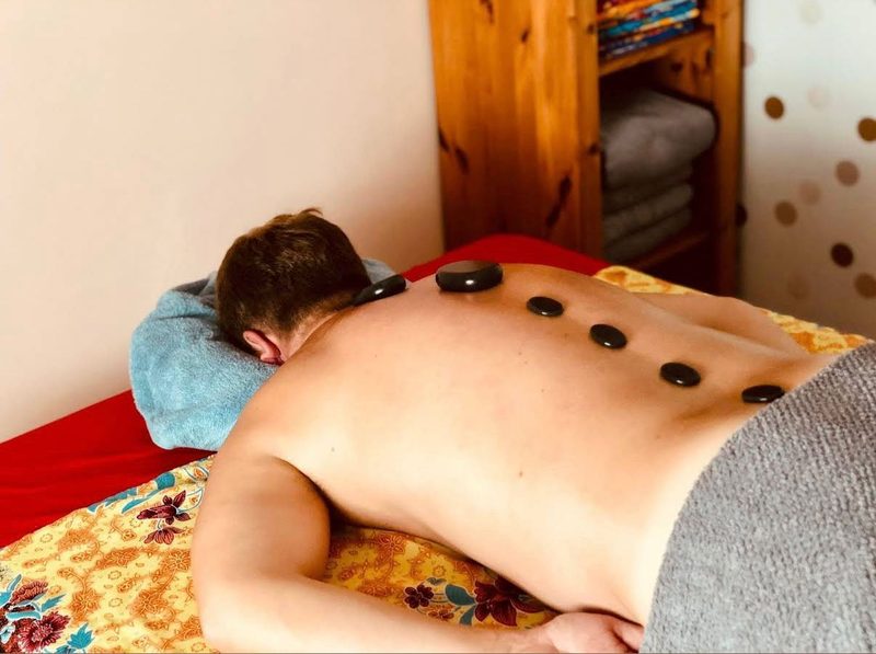Hot stone behandeling